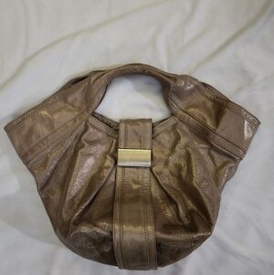 Kooba Shimmering Bronze Hobo Bag